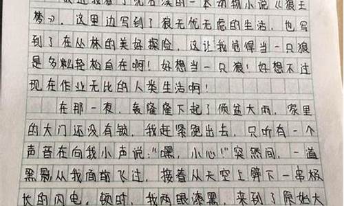 变形记作文变成路灯450字_变形记作文变